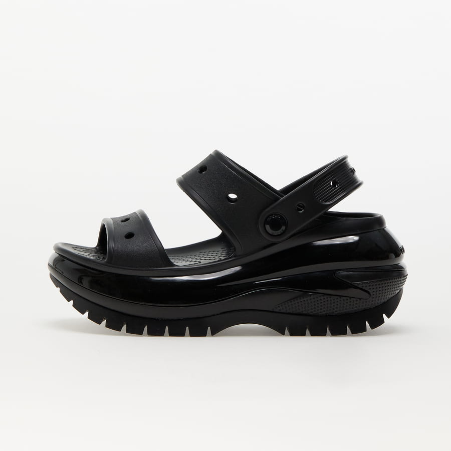 Sneakers og sko Crocs Classic Mega Crush Sandal Sort | 207989-001, 1
