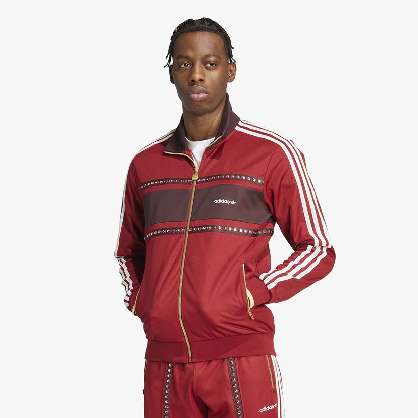 Træningsdragt adidas Originals Retro Sports Cricket-Inspired Track Top Rød | KA4388