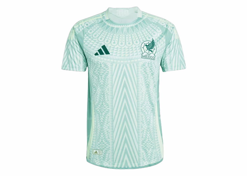 Jersey adidas Originals Mexico 2024 Away Authentic Jersey Linen Green Grøn | IP6385