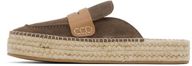 Sneakers og sko JW Anderson JW Anderson Espadrille Loafer Mules Brun | LF0054-LA0240, 2
