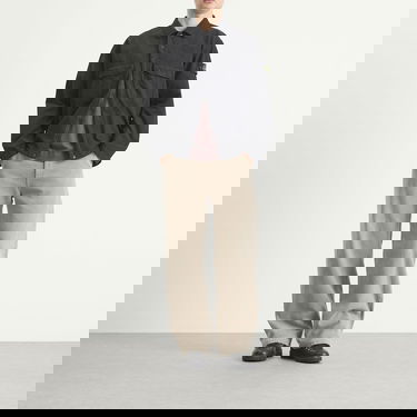 Jakke Stone Island Ripstop Zip Shirt Jacket Grå | K2S151200009-V0029, 4