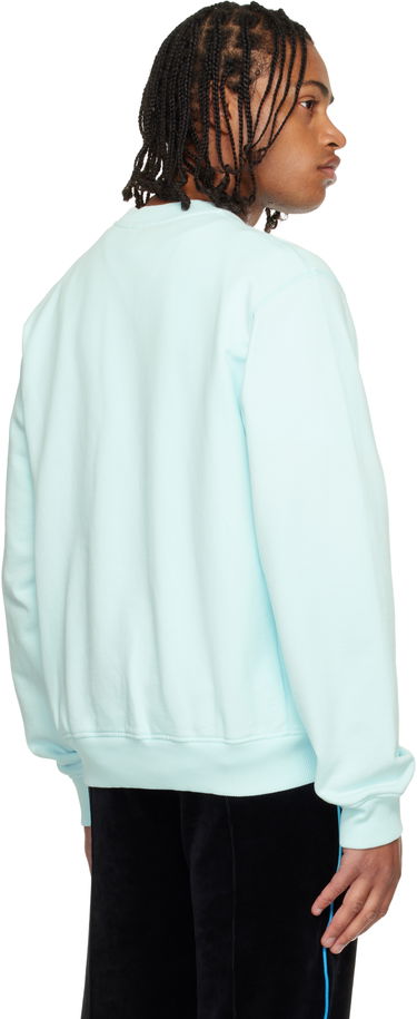 Sweatshirt Casablanca Casablanca Manga Tennis Ball Sweatshirt Turkis | M-AW25-JTP-293-01, 2