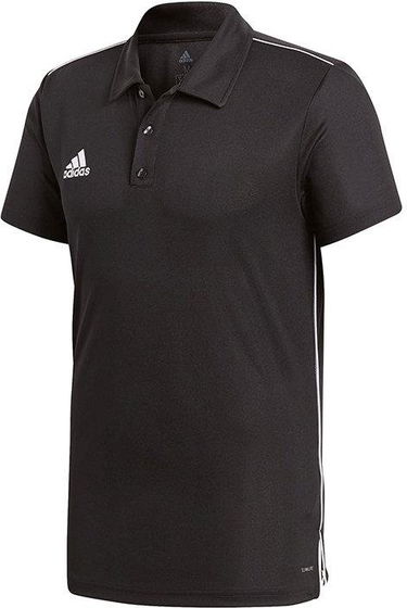 Polo skjorte adidas Originals Core 18 Polo Shirt Sort | ce9037, 0