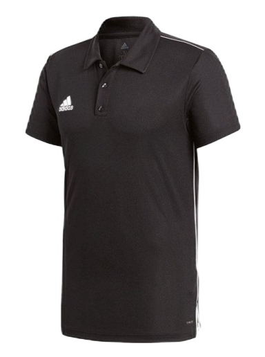 Polo skjorte adidas Originals Core 18 Polo Shirt Sort | ce9037