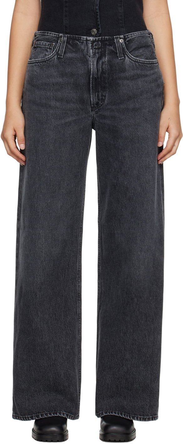 Jeans AGOLDE AGOLDE Lex Wide-Leg Jeans Grå | A9158-1346