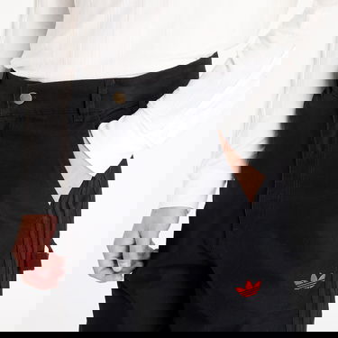 Cargo bukser adidas Originals 100 THIEVES x Wide Leg Pants Sort | JN6929, 2