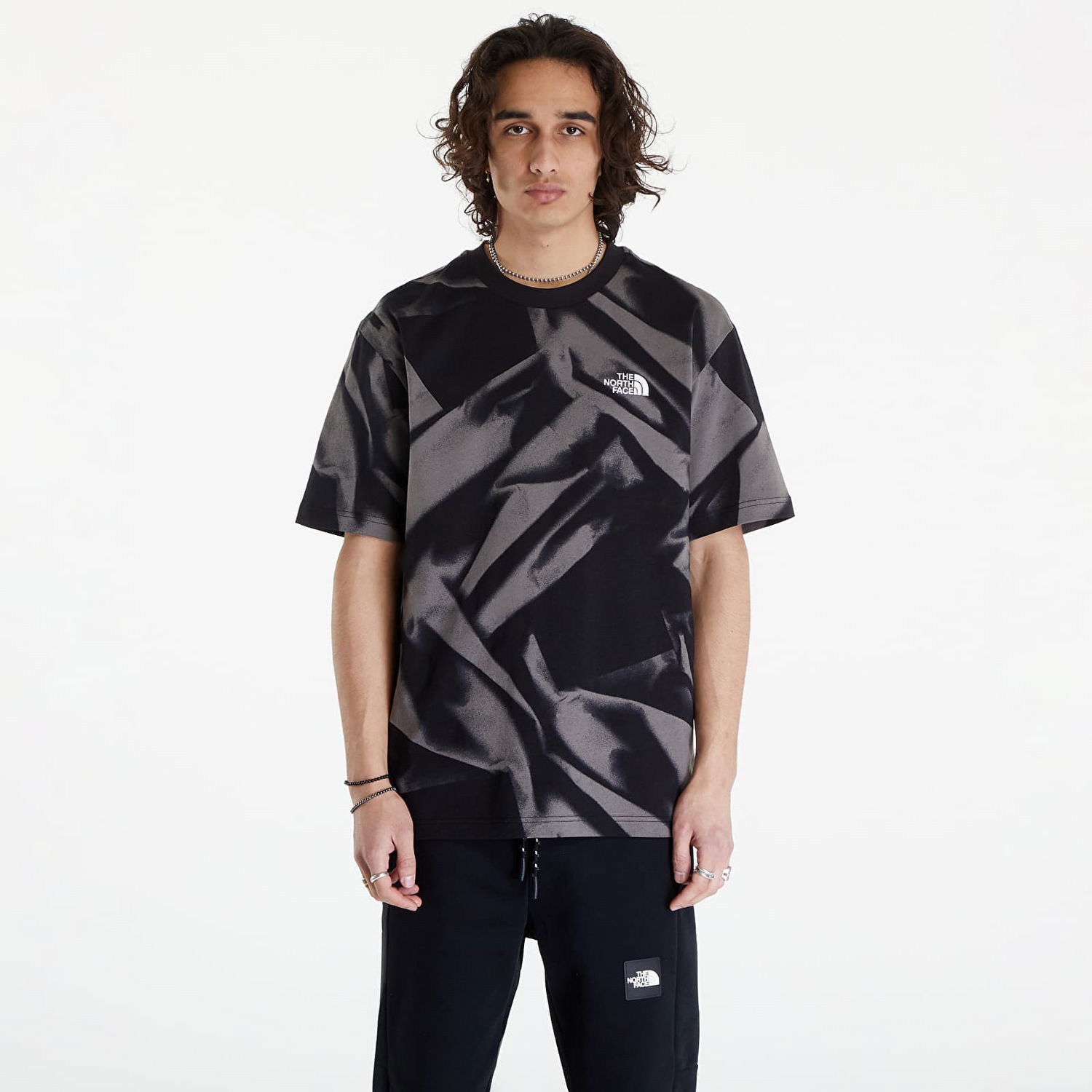 T-shirt The North Face S/S Oversize Simple Dome Print Tee Smoked Pear Sort | NF0A881KSIF1, 0