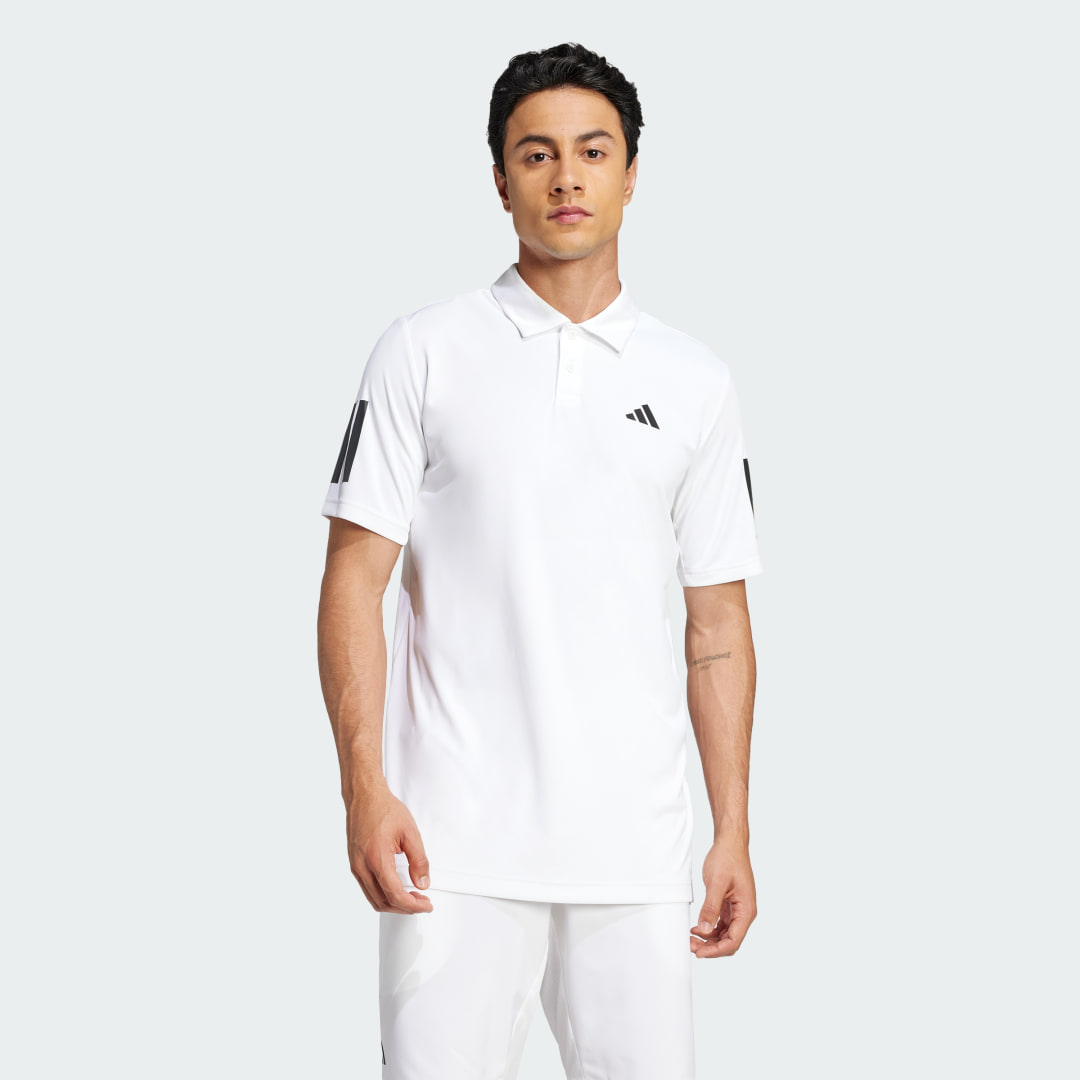 Polo skjorte adidas Performance Men's Tennis Polo Shirt Hvid | JE0412, 0