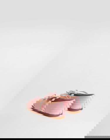 Sneakers og sko Dolce & Gabbana Dolce & Gabbana Patent Leather Ballet Flats For First Steps (19-26) Lyserød | D20093A483180416, 2