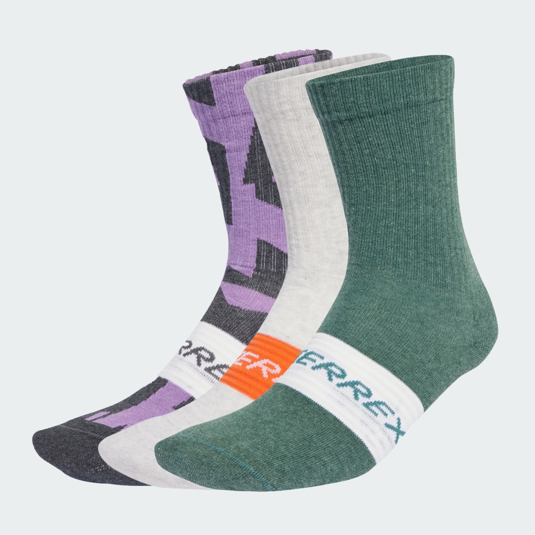 Sokker adidas Performance Terrex Multi Socks - 3 Pairs Grøn | JX1095, 0