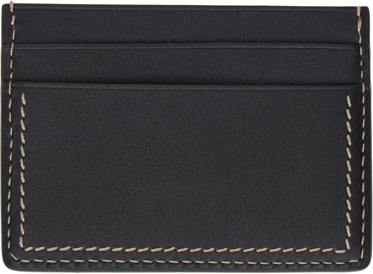 Tegnebog Jil Sander Jil Sander Leather Card Holder Sort | J25VL0009_P7314, 1