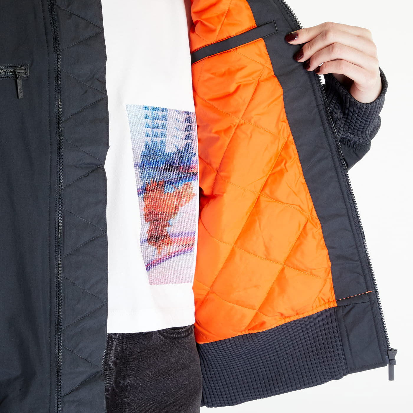 Bomberjakke adidas Originals Bomber Jacket Grå | HK5233, 1