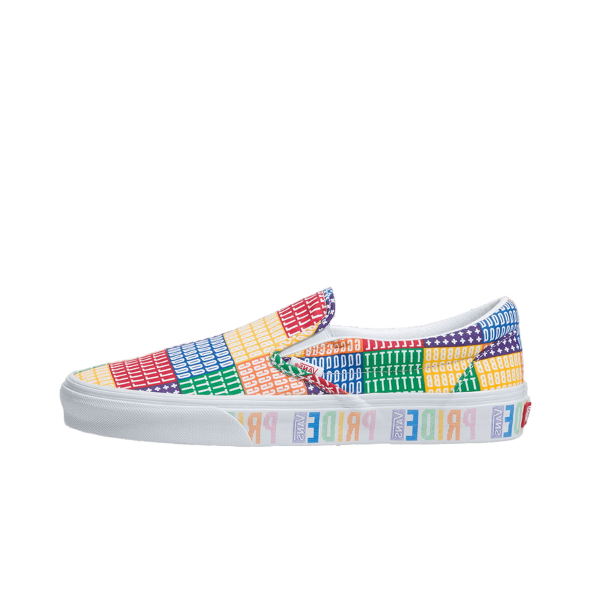 Sneakers og sko Vans Classic Slip-On (PRIDE) Flerfarvet | vn0a33tb3wj1