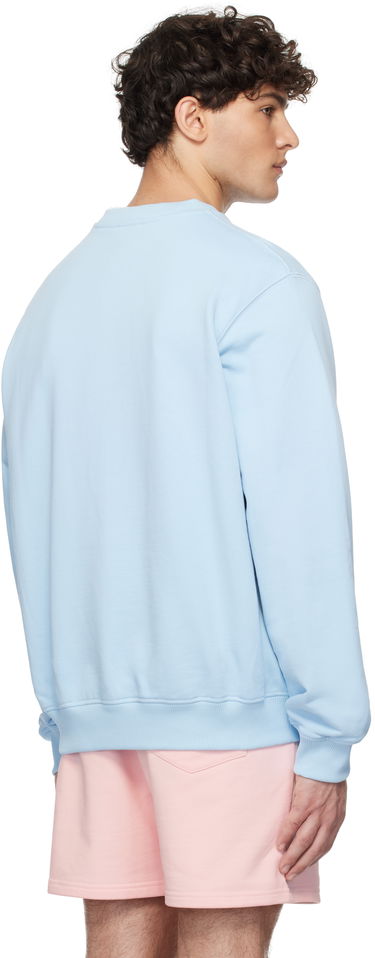 Sweatshirt Casablanca Tennis Icon Sweatshirt Blå | U-MPS25-JTP-293-03, 2
