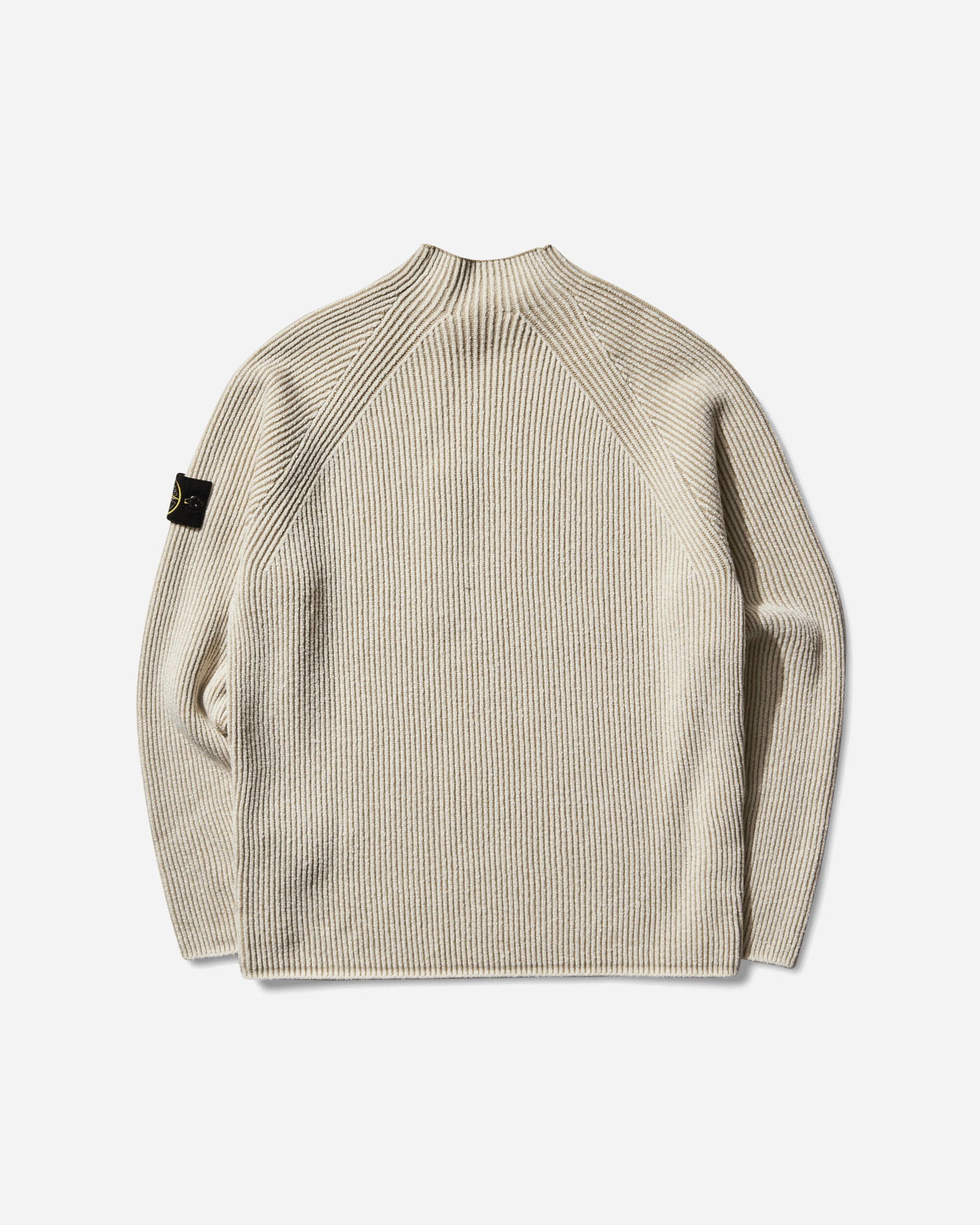 Sweater Stone Island Wool Mock Neck Sweater Beige | K2S15-5100023-S00L7 V0093, 0