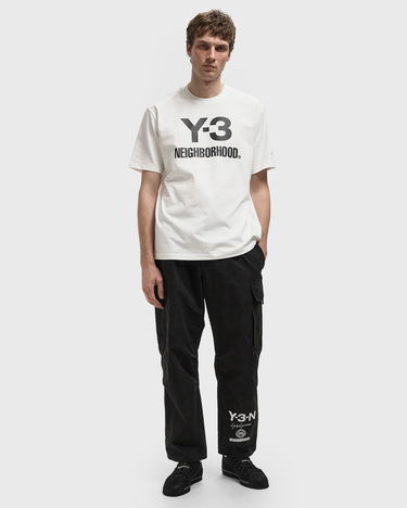 Cargo bukser Y-3 Y-3-N Yohji Yamamoto NEIGHBORHOOD Relaxed Fit Drawstring Multi-Pocket Cargo Pants Sort | JW7003, 1