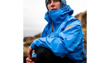 Jakke FJÄLLRÄVEN Keb GTX Hooded Jacket Blå | F14500177-525, 3