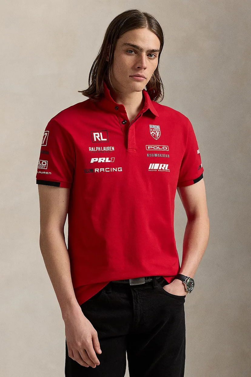 Polo skjorte Polo by Ralph Lauren Ralph Lauren PRL Racing Polo Shirt Rød | 710972342
