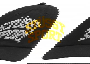 Kasket Stüssy Stussy Sport Snapback Cap Sort | 1311101, 0