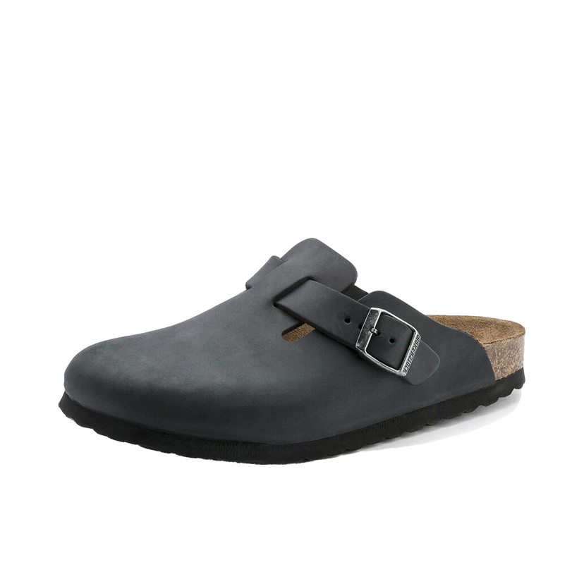 Sneakers og sko Birkenstock Boston Oiled Leather Sort | 59463