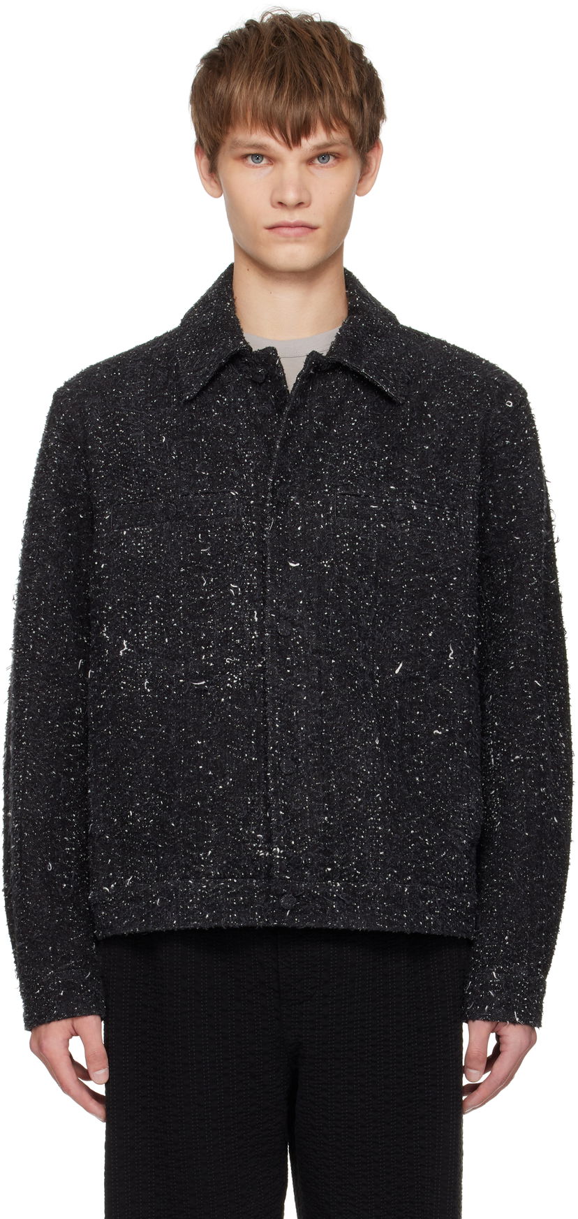 Jakke Craig Green Craig Green Towel Denim Jacket Sort | CGAW25CWOJKT74