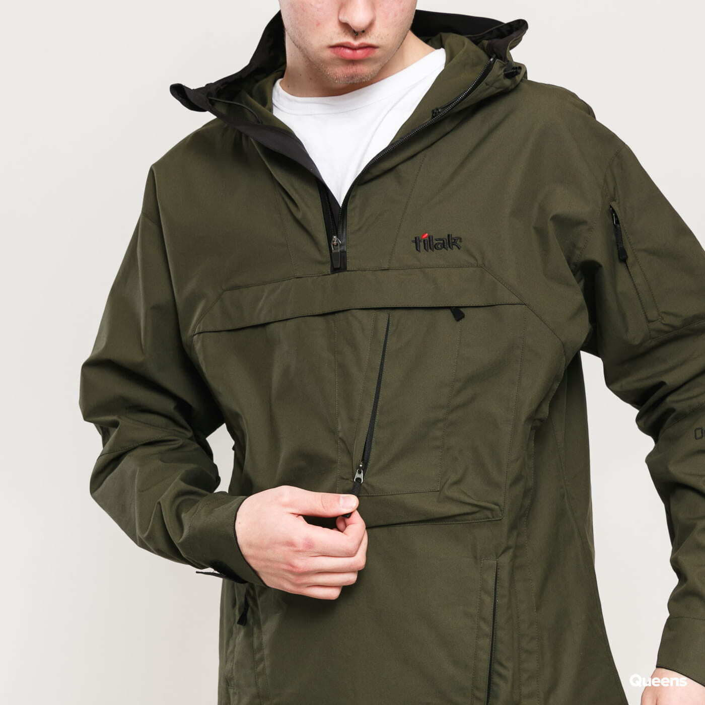 Vindjakke Tilak Ventile Anorak Windbreaker Grøn | 058063, 1