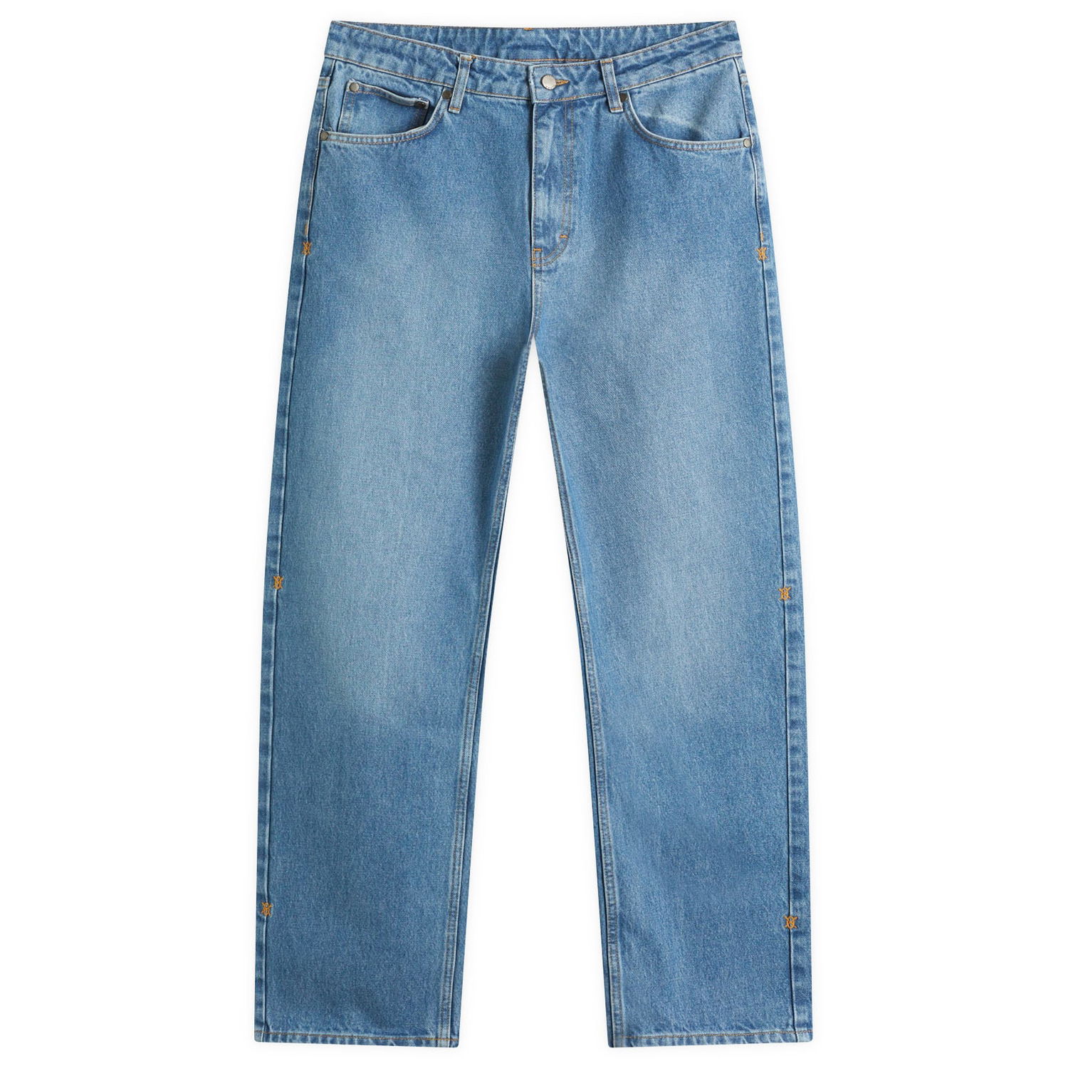 Jeans DAILY PAPER Daily Paper Asolo Amba Jeans, Size Large Blå | 2511149, 0