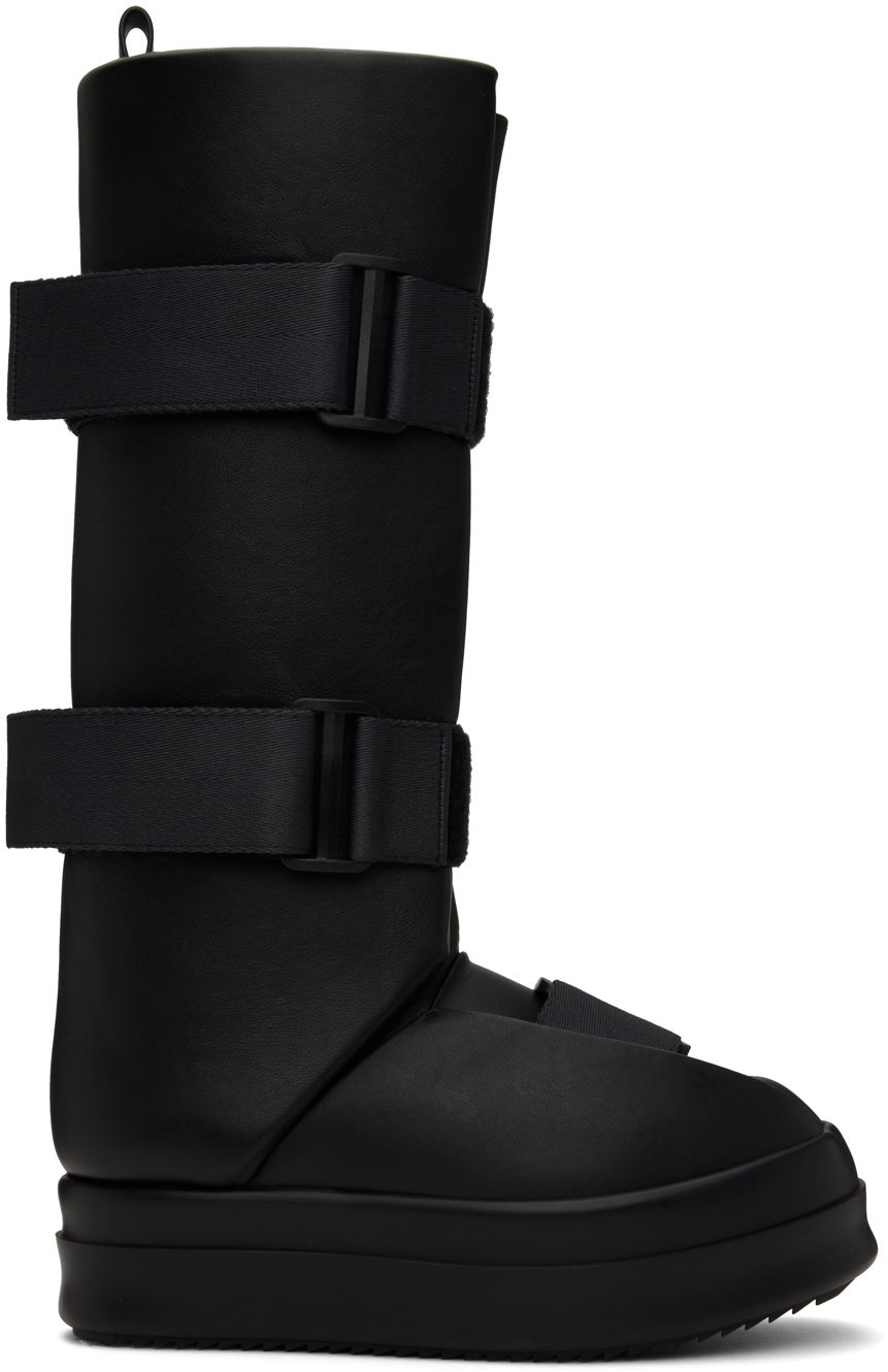 Tøj Rick Owens Rick Owens Splint Boots Sort | RR02C7880 LCO, 0