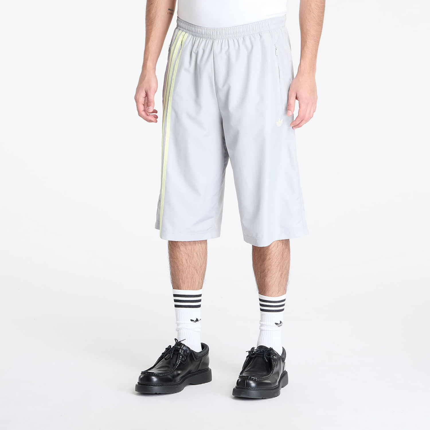 Shorts adidas Originals Firebird Fashion Front Stripes Shorts Grå | JD1291, 0