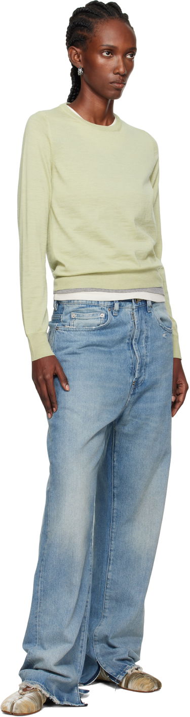 Sweater Maison Margiela Maison Margiela Crewneck Sweater Grøn | S51HL0030 M13147, 3