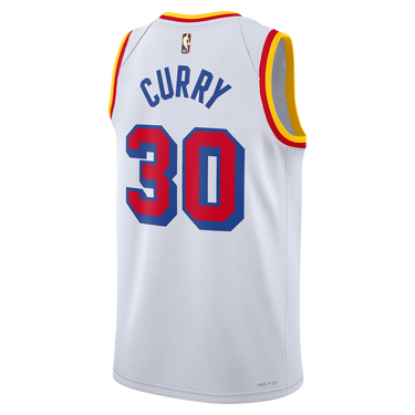 Jersey Nike Stephen Curry Golden State Warriors Hardwood Classics Swingman Jersey Hvid | FQ4689-103, 2