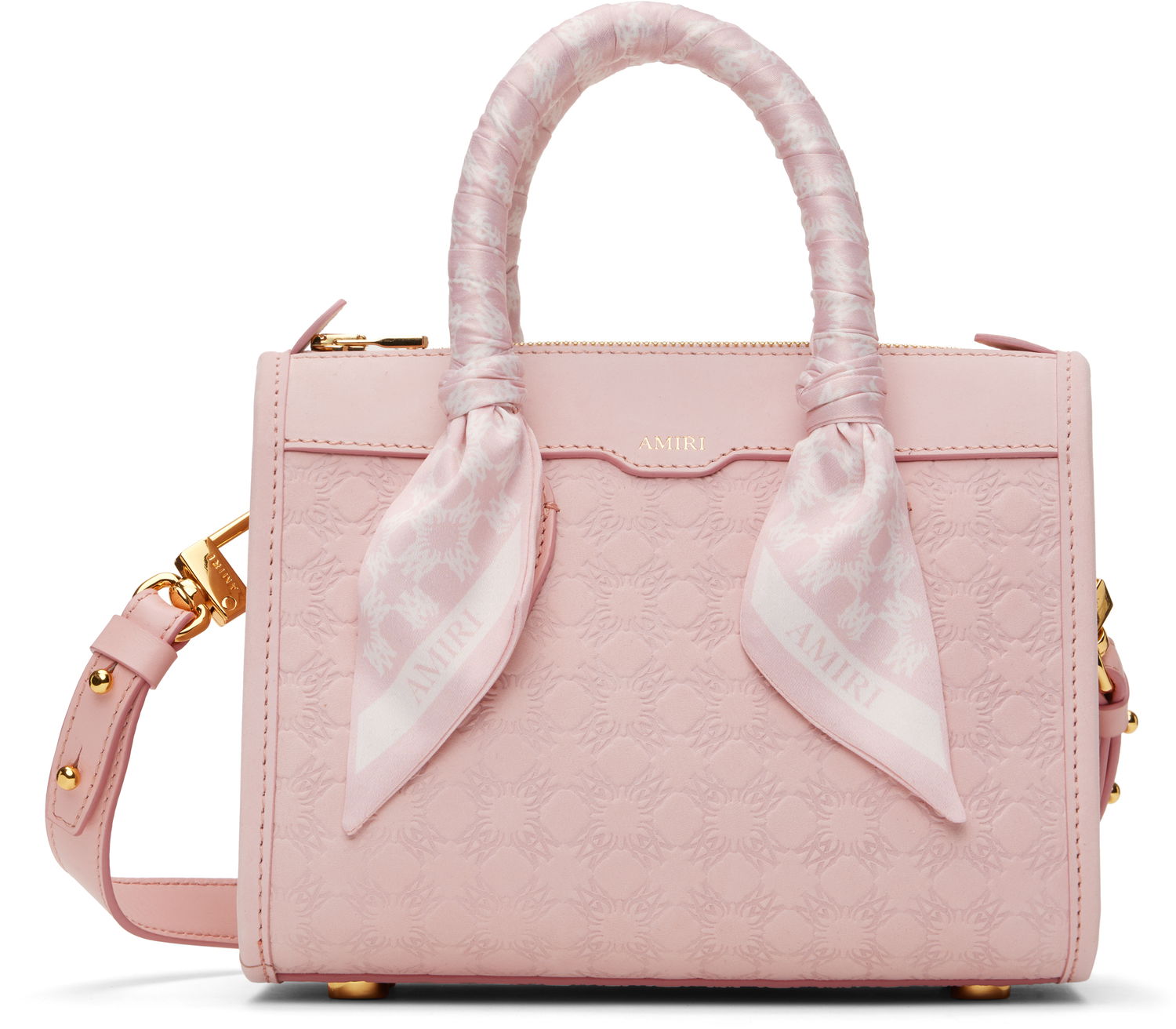 Håndtaske AMIRI AMIRI MA Quad Micro Triangle Bag Lyserød | AWBGTH1051, 0