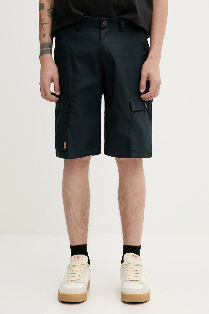 Shorts FJÄLLRÄVEN Fjallraven Ruaha Cargo Shorts Mørkeblå | F81188