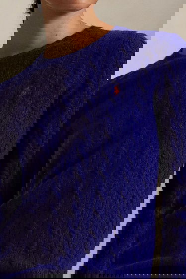 Sweater Polo by Ralph Lauren Cable-Knit Sweater Lilla | 211971865012, 3