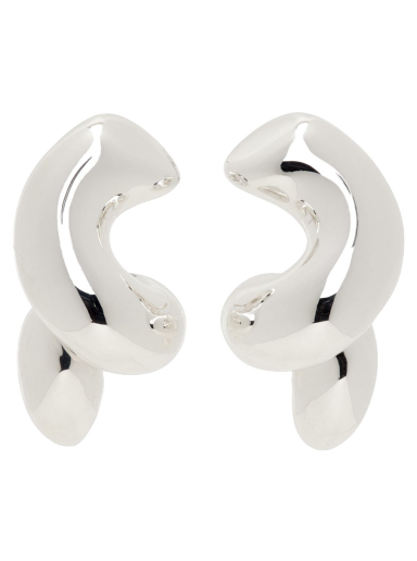 Øreringe Bottega Veneta Twist Earrings Grå | 754331 V5070