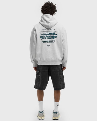 Sweatshirt Carhartt WIP Hooded Runaway Sweat Jacket Sort | I034414_4, 4
