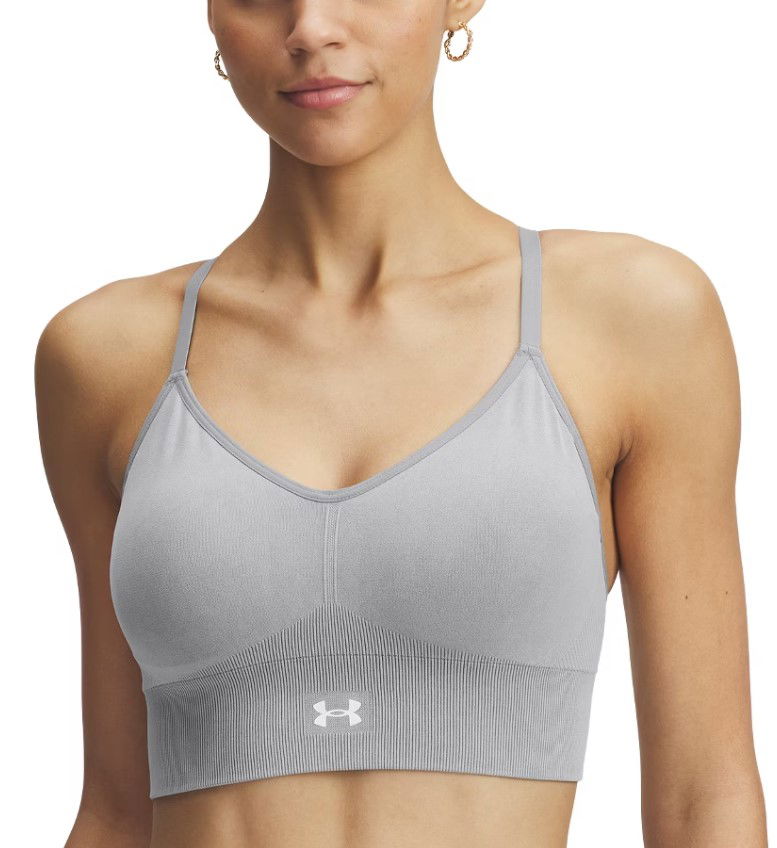 Bh Under Armour Under Armour Vanish Seamless Washed Low Sports Bra Grå | 1388111-001