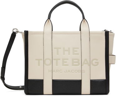 Mulepose Marc Jacobs Marc Jacobs 'The Tote Bag' Leather Medium Tote Beige | H007L01RE22, 0