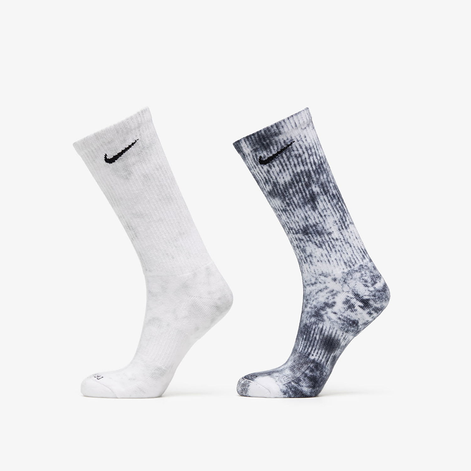 Sokker Nike Everyday Plus Cushioned Tie-Dye Crew Socks Grå | DM3407-910, 0