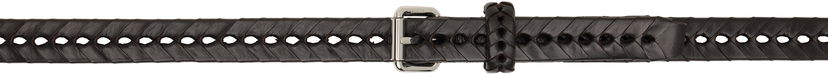 Bælter LEMAIRE Lemaire Braided Belt Sort | AC1210 LL0055