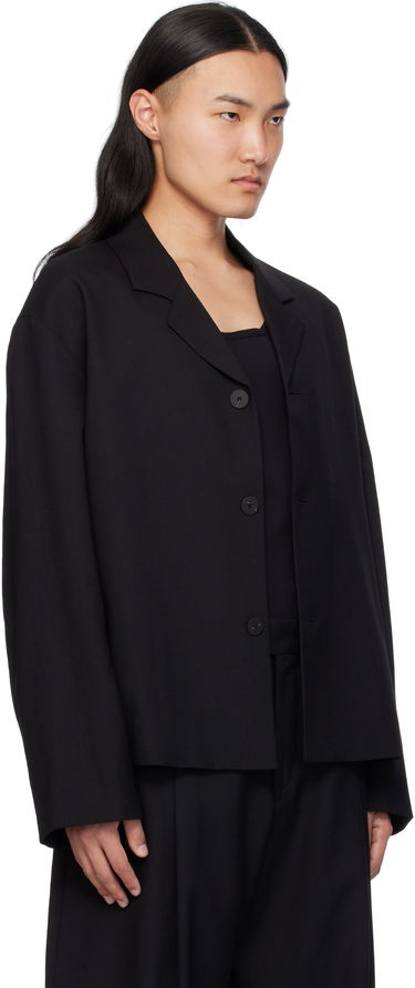Jakke Studio Nicholson Studio Nicholson Ferro Wool Jacket Sort | FERRO SNM - 1269, 1