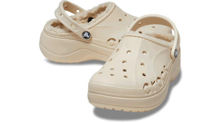 Sneakers og sko Crocs Classic Platform Lined Clogs W Beige | 208708-11S, 1