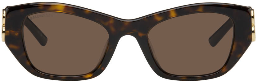 Solbriller Balenciaga Cat-Eye Sunglasses Brun | BB0311SK-002
