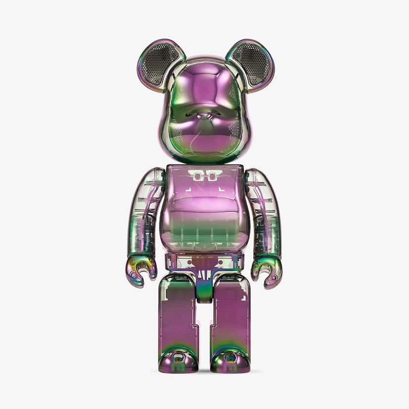 Collectible Medicom Toy BE@RBRICK Audio 400% Figure Flerfarvet | BB4J2