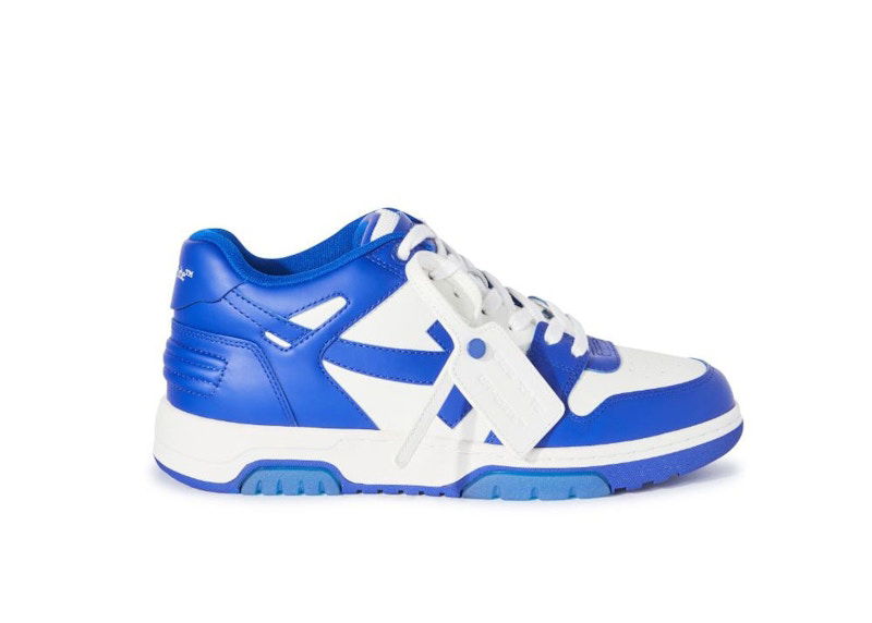 Sneakers og sko Off-White Out Of Office OOO Low Tops White Blue Blå | OMIA189F23LEA0040169, 0