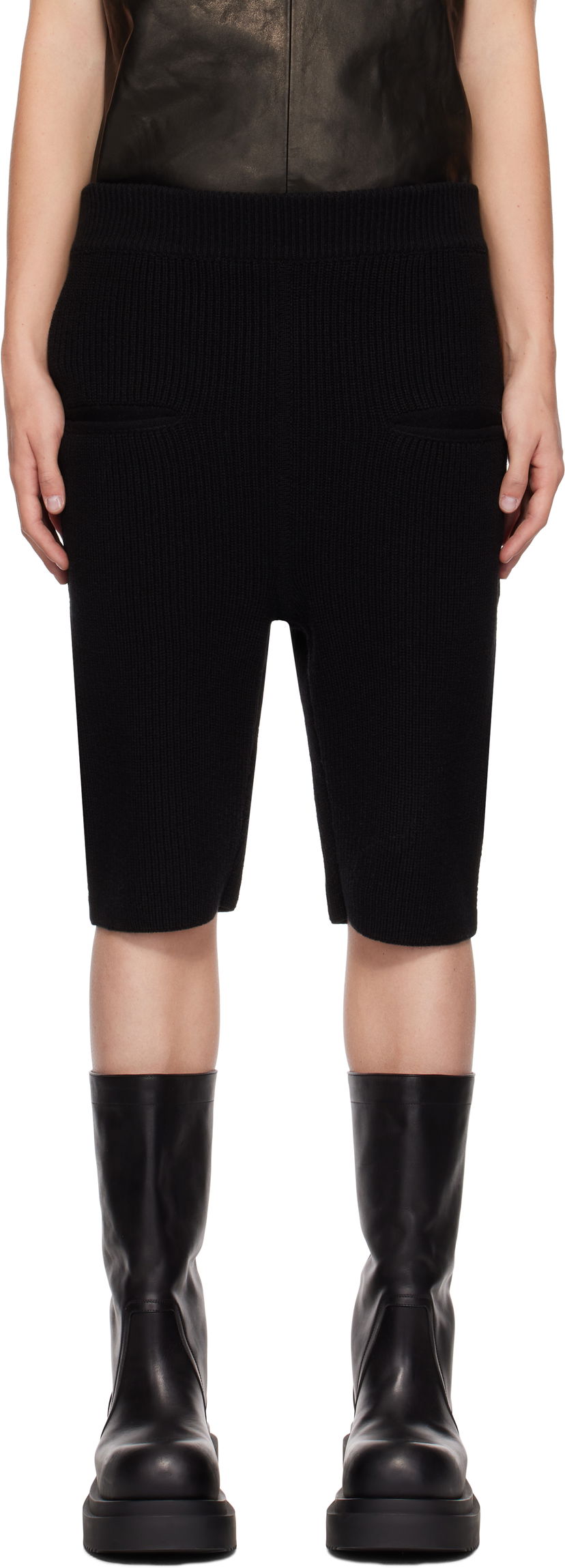 Shorts Rick Owens Shorts With Side Pockets Sort | RR02D6696 KWV