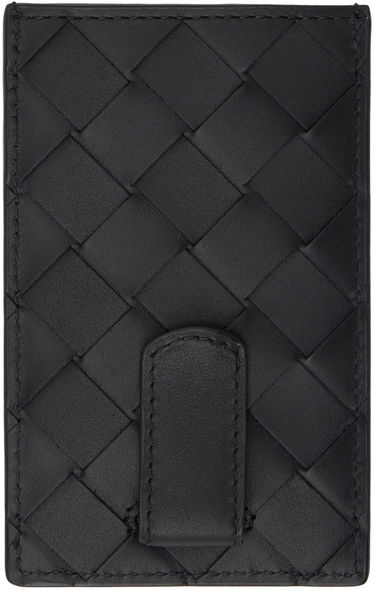 Tegnebog Bottega Veneta Intrecciato Card Holder Sort | 755764 VCPQ3, 1