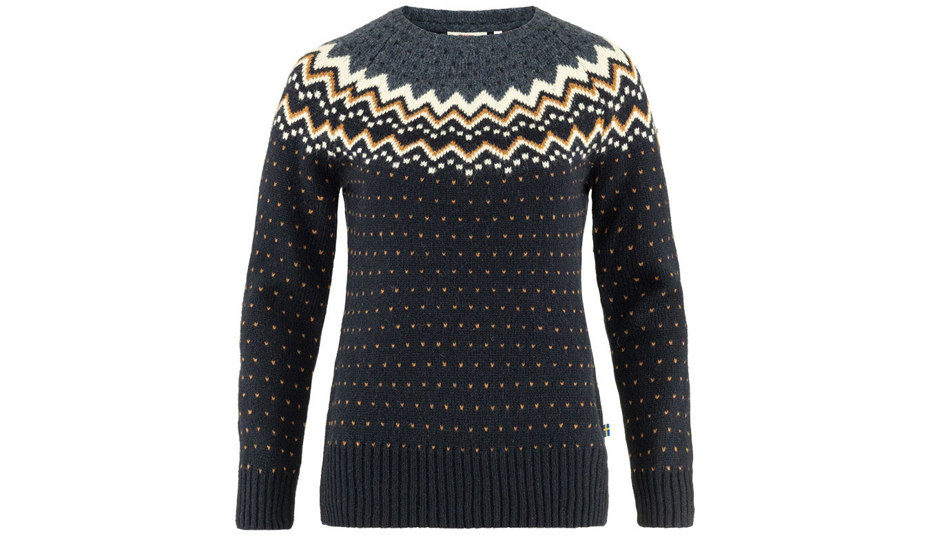 Sweater FJÄLLRÄVEN Övik Knit Fair Isle Sweater Flerfarvet | F89941-555, 1