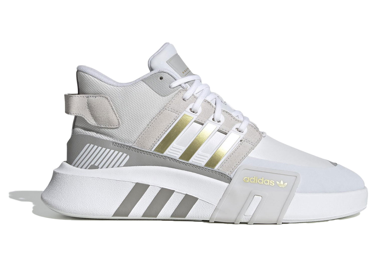 Sneakers og sko adidas Originals EQT Bask ADV V2 Gold Metallic Hvid | FW4254, 0