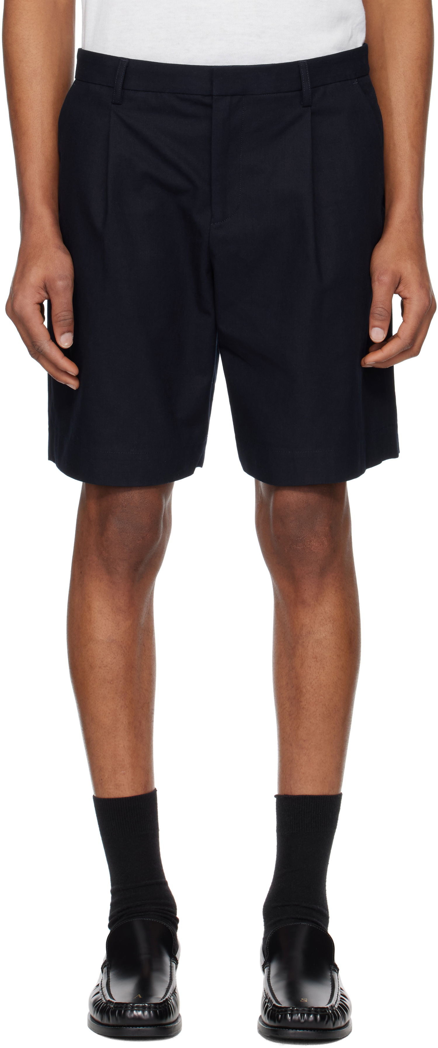 Shorts A.P.C. A.P.C. Crew Shorts Mørkeblå | COHFU-H10198, 0